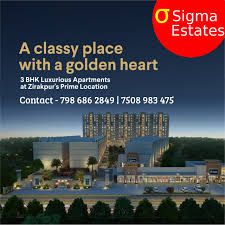 3/4/5 BHK luxurious flats in Tricity | Sigma Group Panchkula |   Luxurious properties in Tricity|